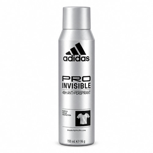Pro Invisible Men's Antiperspirant Spray, 150 ml – Adidas / Pro Invisible Antyperspirant w sprayu dla mężczyzn, 150 ml – Adidas