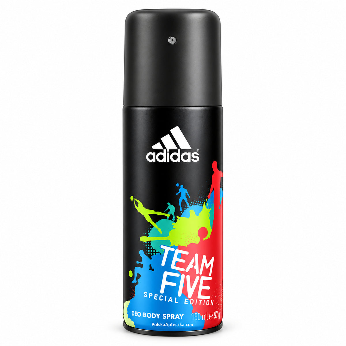 Team Five Men's Deodorant Body Spray, 150 ml – Adidas / Team Five Dezodorant w sprayu dla mężczyzn, 150 ml – Adidas