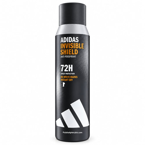 Invisible Shield Men's Antiperspirant Spray, 150 ml – Adidas / Invisible Shield Antyperspirant w sprayu dla mężczyzn, 150 ml – Adidas