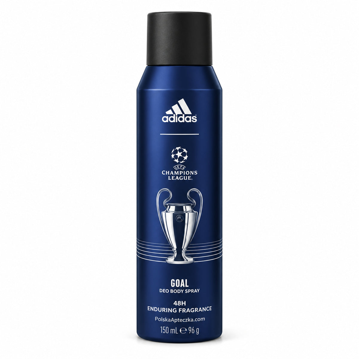 UEFA Champions League Goal Men's Deodorant Body Spray, 150 ml – Adidas / UEFA Champions League Goal Dezodorant w sprayu dla mężczyzn, 150 ml – Adidas