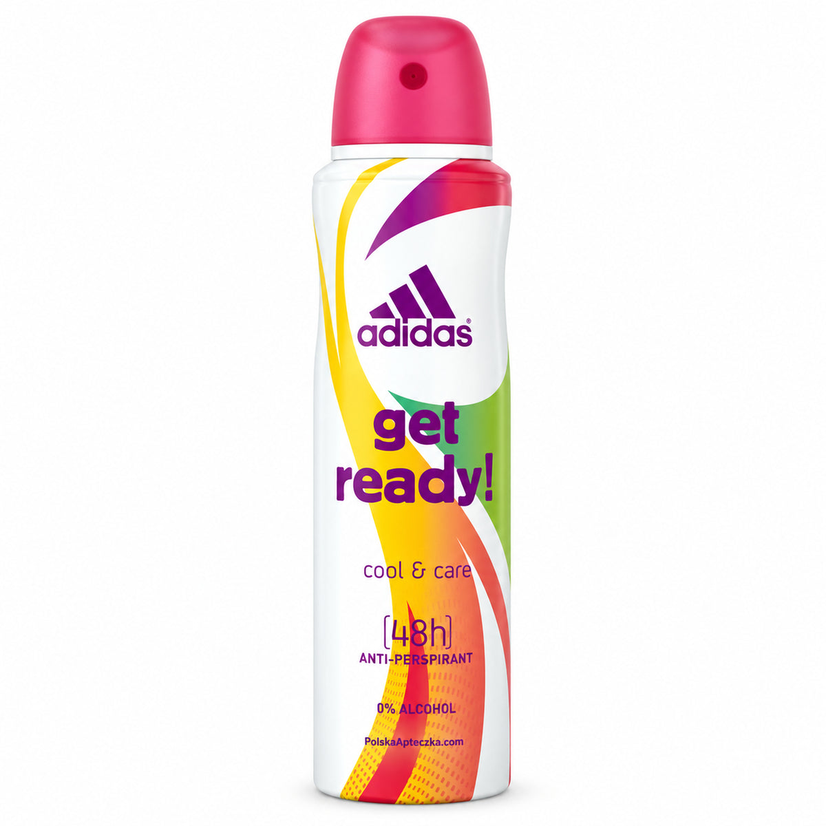 Get Ready! Women's Antiperspirant Spray, 150 ml – Adidas / Get Ready! Antyperspirant w sprayu dla kobiet, 150 ml – Adidas