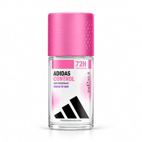 Control Women's Roll-On Antiperspirant, 50 ml – Adidas / Control Antyperspirant w kulce dla kobiet, 50 ml – Adidas