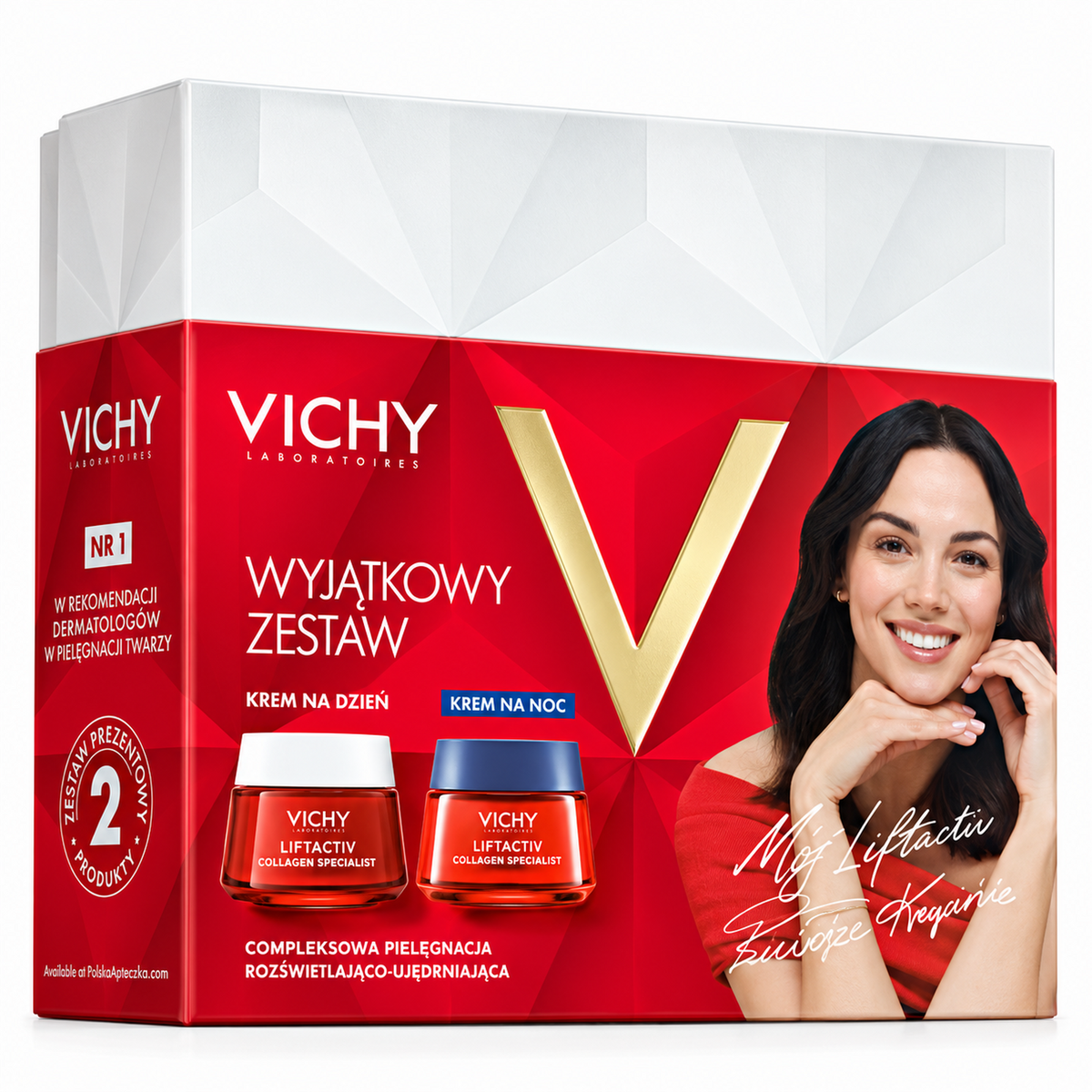 Liftactiv Collagen Specialist Day & Night Cream Gift Set 2 x 50 ml - Vichy – product on a white background