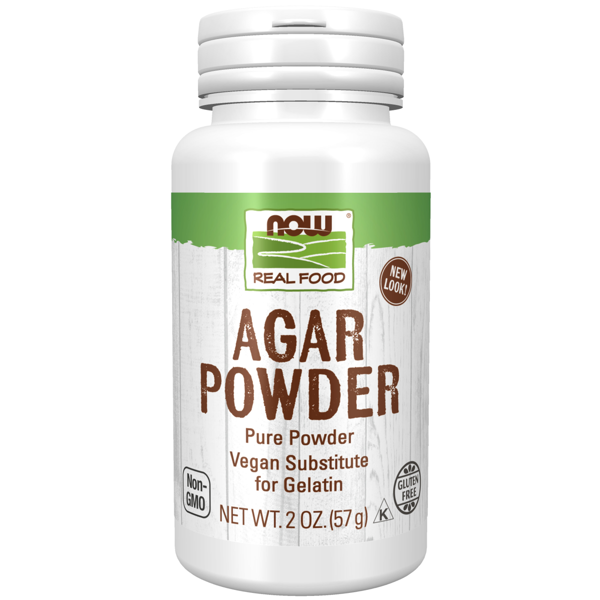 NOW Foods Agar Powder - 2 oz. / Agar proszek - 2 oz.