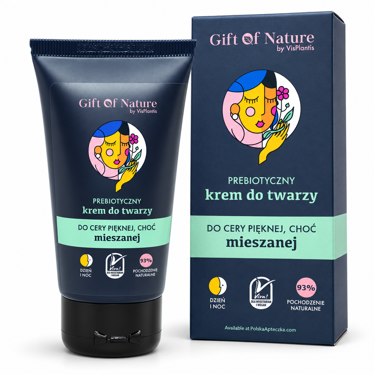 Gift of Nature by Vis Plantis Prebiotic Oregano Face Cream 50 ml — product front