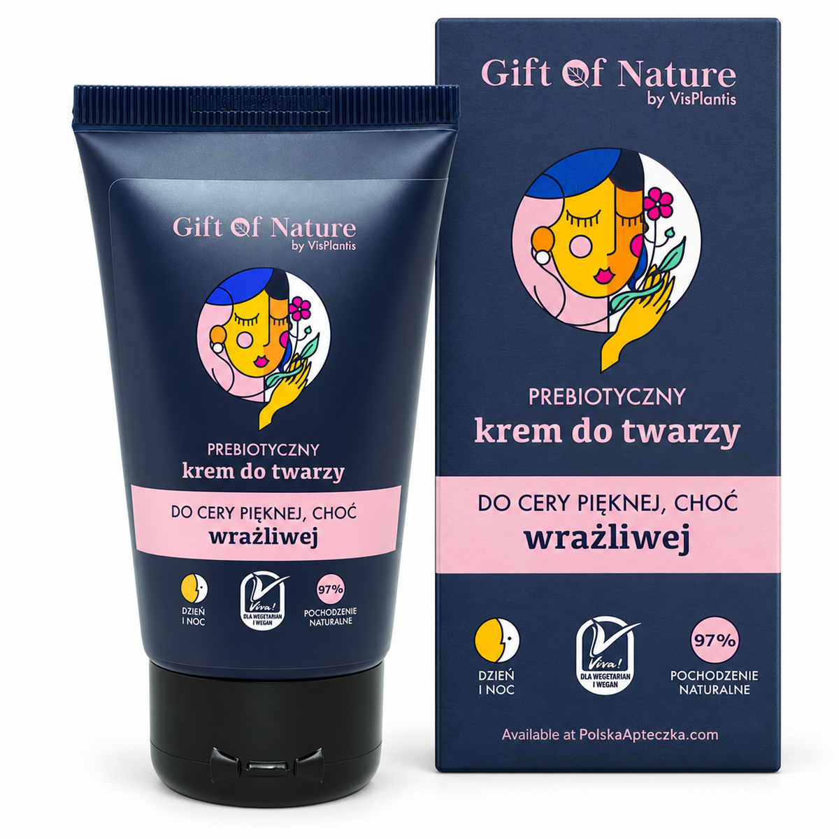 Gift of Nature by Vis Plantis Prebiotic Black Cumin Face Cream 50 ml — product front