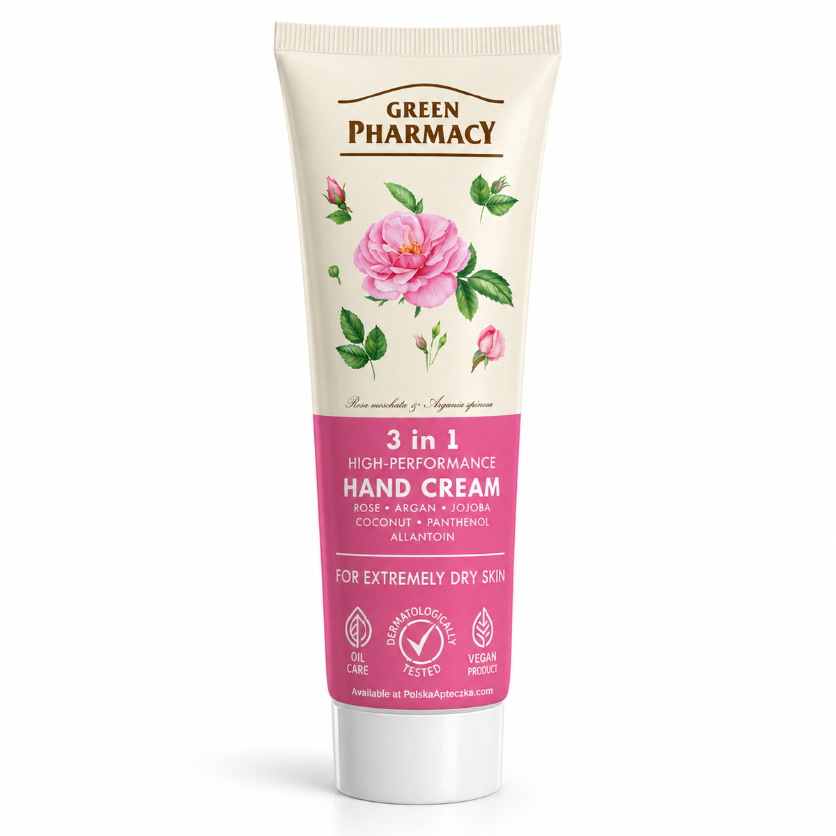 Green Pharmacy Rose Hand & Nail Cream 100 ml — product front