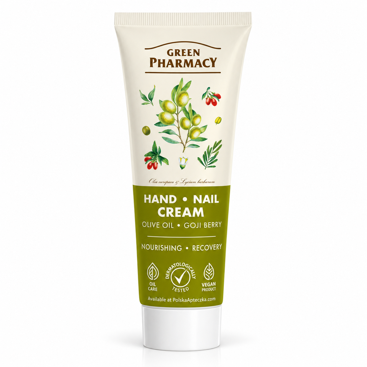 Green Pharmacy Olive Oil & Goji Berry Hand & Nail Cream 100 ml — product front