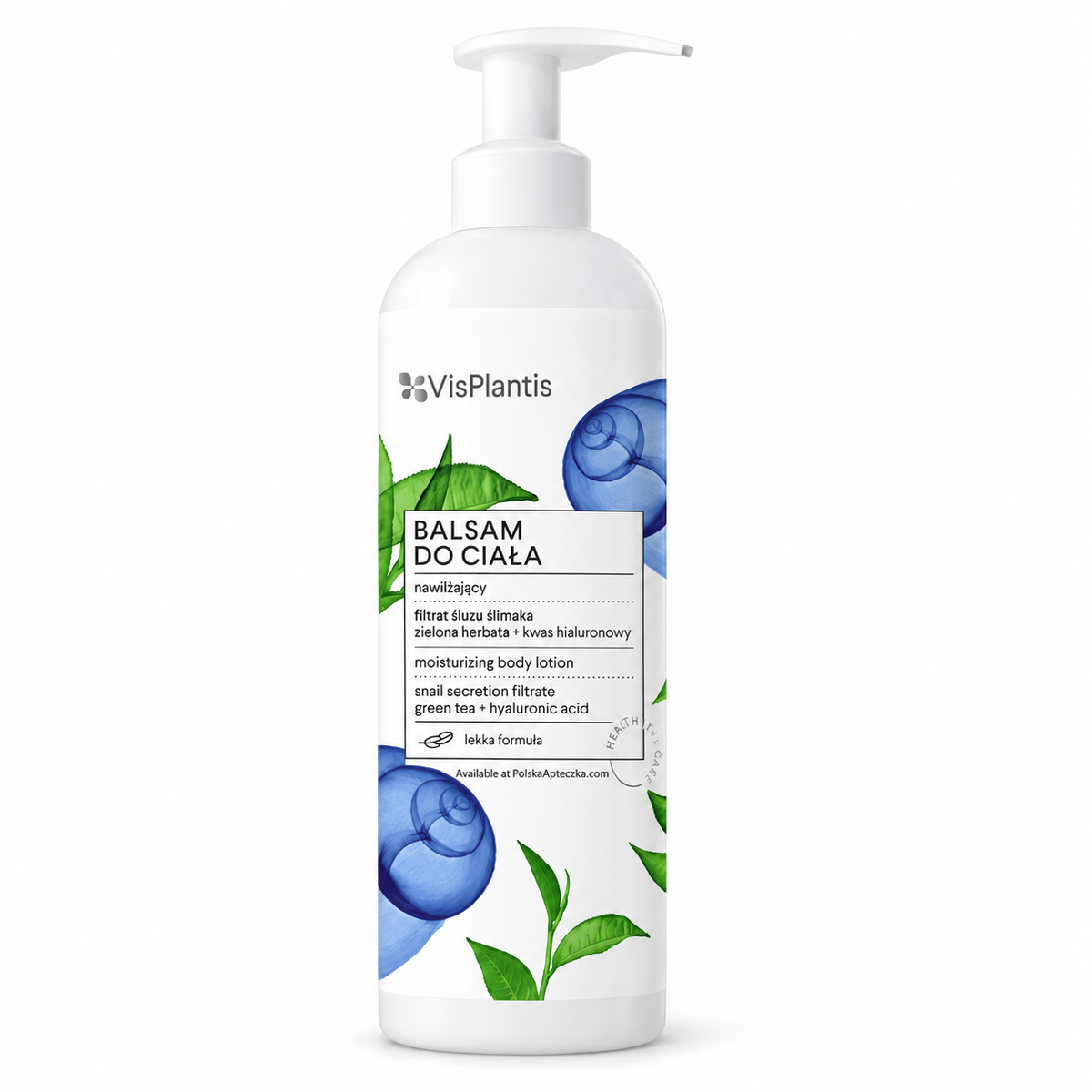 Vis Plantis Snail Filtrate Moisturizing Body Lotion 400 ml — product front