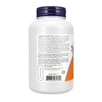 NOW Foods Glucosamine & MSM - 180 Veg Capsules – Left label / Etykieta producenta