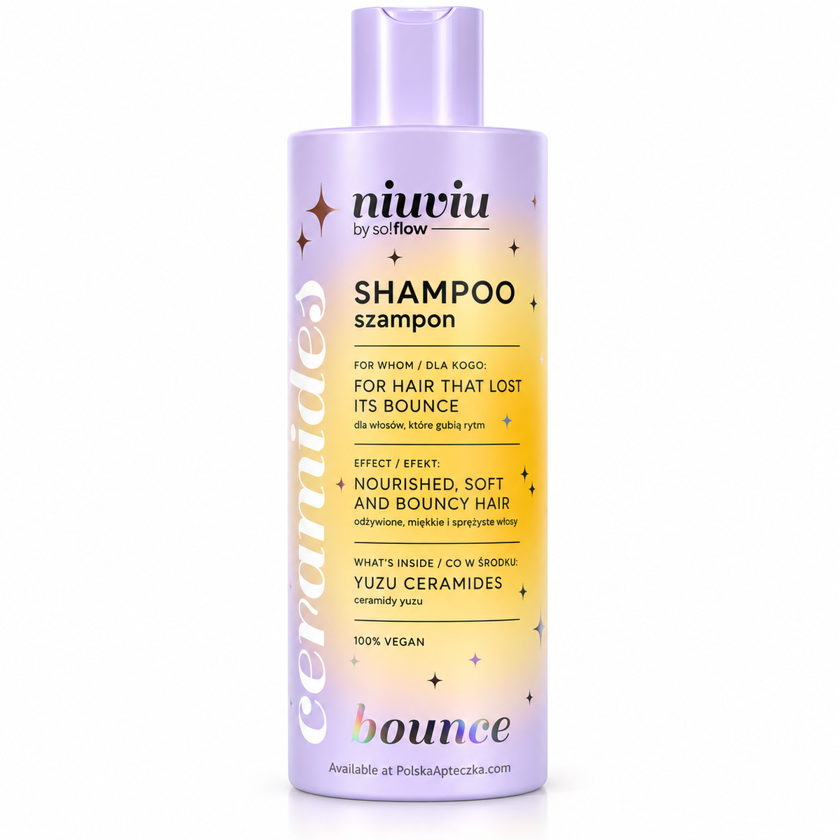 NIUVIU Bounce Shampoo for Hair Lacking Elasticity, 300 ml / Szampon do włosów bez sprężystości, 300 ml