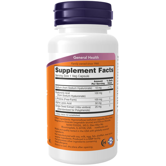 Hyaluronic Acid, Double Strength 100mg
