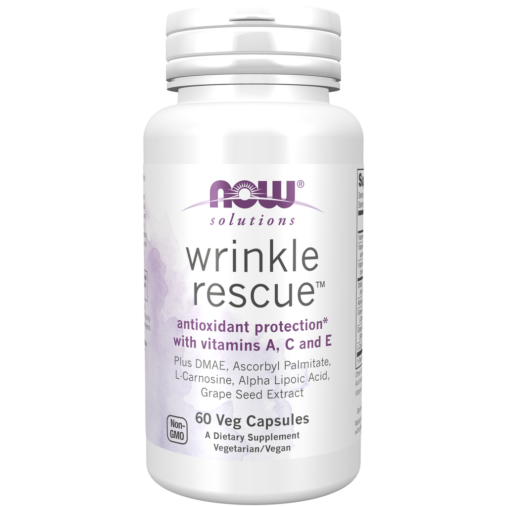 NOW Foods Wrinkle Rescue™ - 60 Veg Capsules / Wrinkle Rescue™ - 60 kapsułek roślinnych
