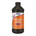 NOW Foods Sunflower Liquid Lecithin - 16 fl. oz. / płynna lecytyna słonecznikowa - 16 fl oz