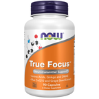 NOW Foods True Focus™ - 90 Veg Capsules / True Focus™ - 90 kapsułek roślinnych