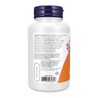 NOW Foods Alpha GPC 300 mg - 60 Veg Capsules – Left label / Etykieta producenta