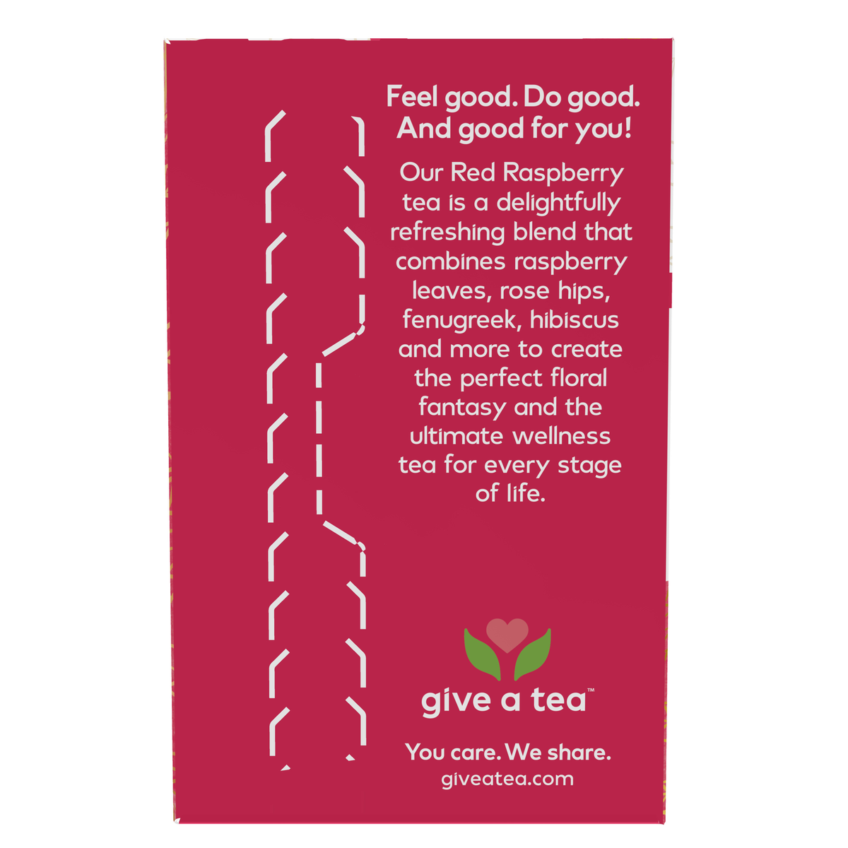 NOW Foods Red Raspberry Tea - 24 Tea Bags – Label details / Etykieta producenta