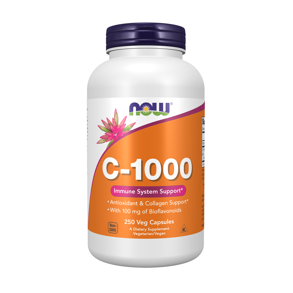 NOW Foods Vitamin C-1000 - 250 Veg Capsules / witamina C-1000 - 250 kapsułek roślinnych