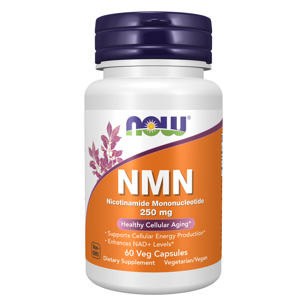NOW Foods NMN 250 mg - 60 Veg Capsules / NMN 250 mg - 60 kapsułek roślinnych
