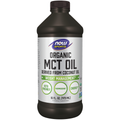 NOW Foods MCT Oil, Organic - 16 fl. oz. / MCT olejek, produkt ekologiczny - 16 fl oz