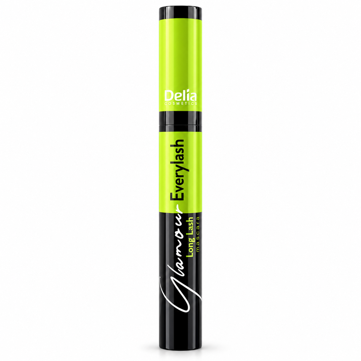Delia Glamour Everylash Volume & Length Black Mascara 11 ml | Delia Glamour Everylash Czarny tusz pogrubiająco-wydłużający 11 ml