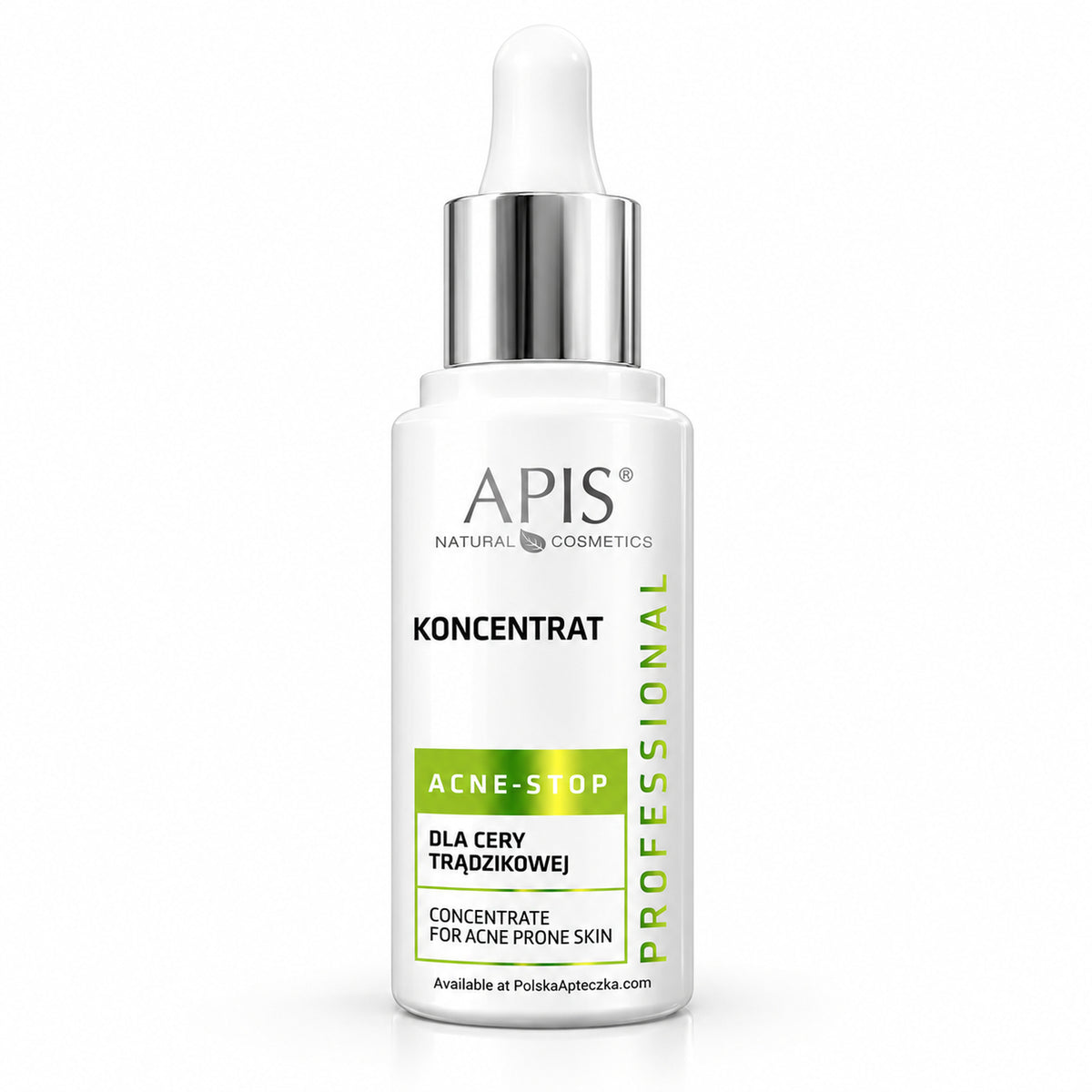 Acne-Stop Concentrate for Oily & Blemish-Prone Skin, 30 ml – APIS / Acne-Stop Koncentrat do cery tłustej i trądzikowej, 30 ml – APIS