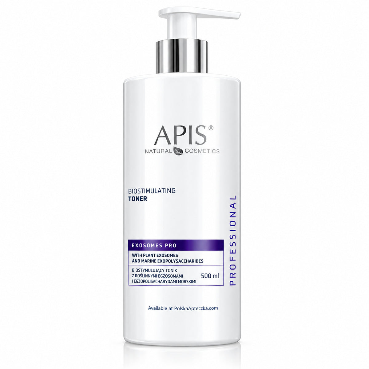 Exosomes Pro Plant Exosome & Marine Complex Toner, 500 ml – APIS / Exosomes Pro Tonik z roślinnymi egzosomami i kompleksem morskim, 500 ml – APIS