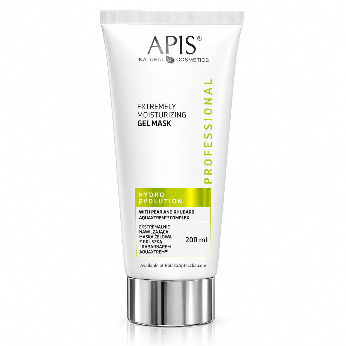 Hydro Evolution Pear & Rhubarb Hydrating Gel Mask, 200 ml – APIS / Hydro Evolution Nawilżająca maska żelowa z gruszką i rabarbarem, 200 ml – APIS