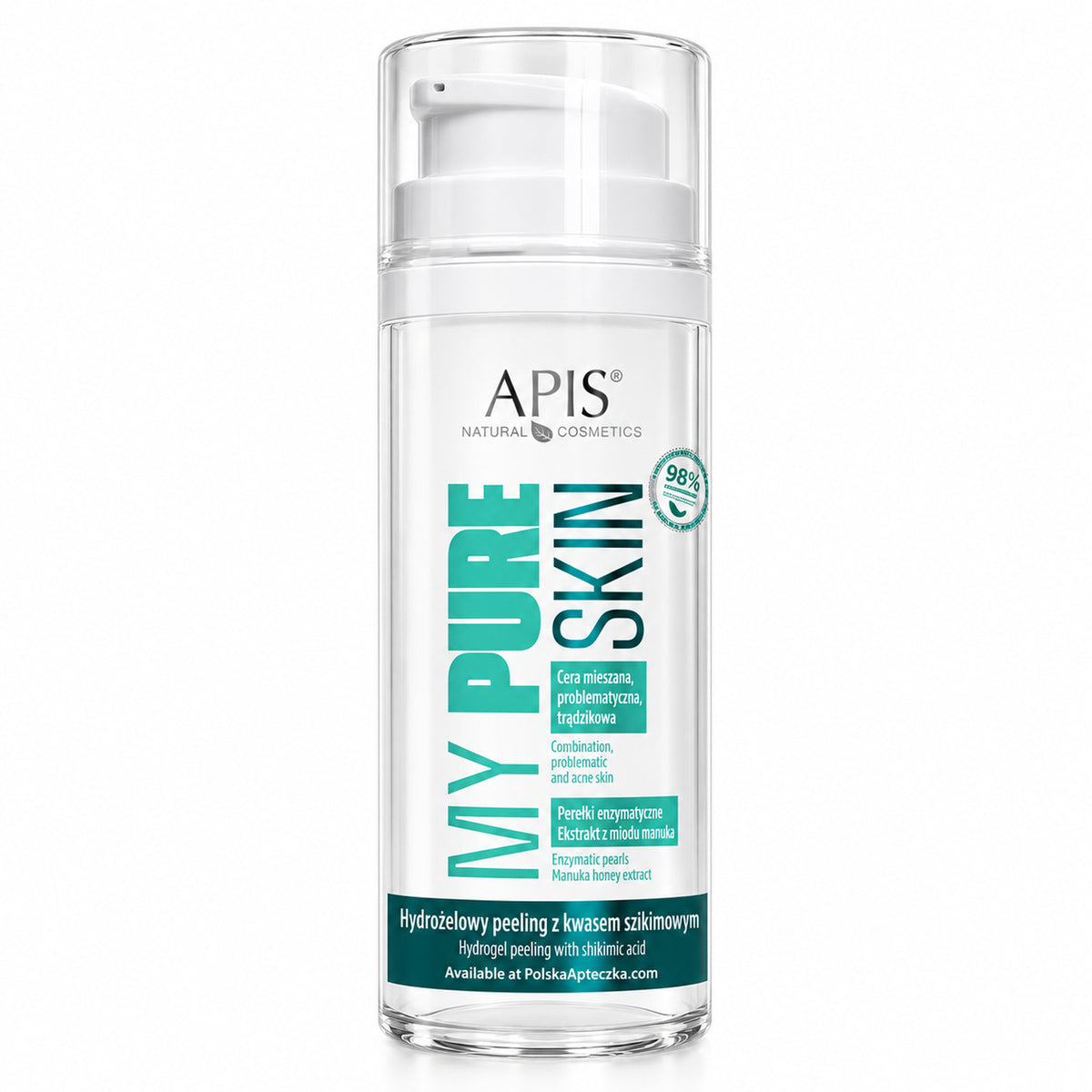 My Pure Skin Shikimic Acid Hydrogel Face Peel, 100 ml – APIS / My Pure Skin Hydrożelowy peeling z kwasem szikimowym, 100 ml – APIS