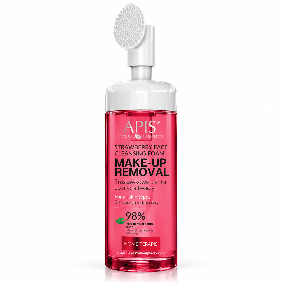 Make Up Removal Strawberry Facial Cleansing Foam, 150 ml – APIS / Make Up Removal Truskawkowa pianka oczyszczająca, 150 ml – APIS