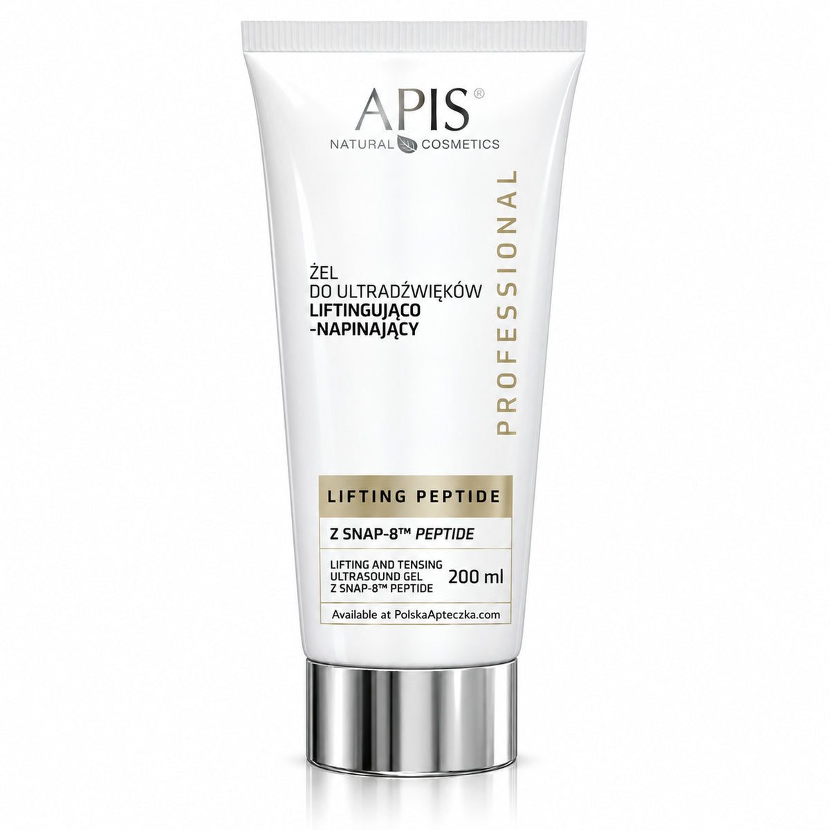 Lifting Peptide SNAP-8 Firming Ultrasound Gel, 200 ml – APIS / Lifting Peptide Liftingująco-napinający żel do ultradźwięków z SNAP-8, 200 ml – APIS