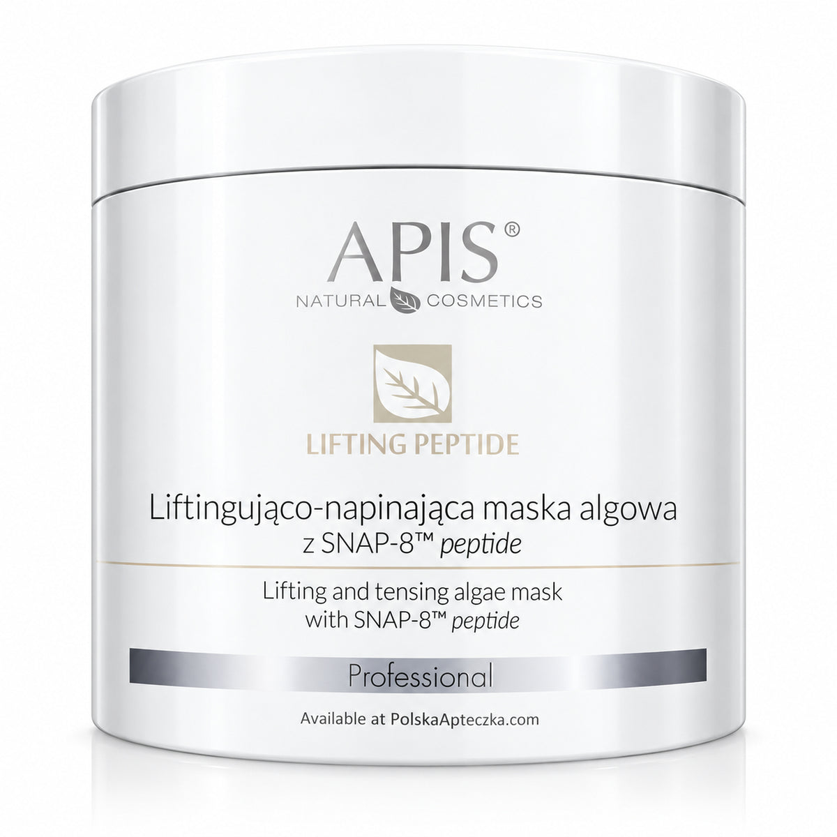 Lifting Peptide SNAP-8 Firming Algae Mask, 200 g – APIS / Lifting Peptide Liftingująco-napinająca maska algowa z SNAP-8, 200 g – APIS