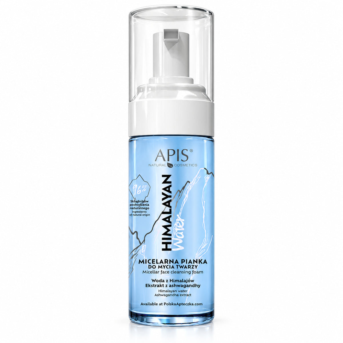 Himalayan Water Micellar Cleansing Foam, 150 ml – APIS / Himalayan Water Micelarna pianka oczyszczająca, 150 ml – APIS