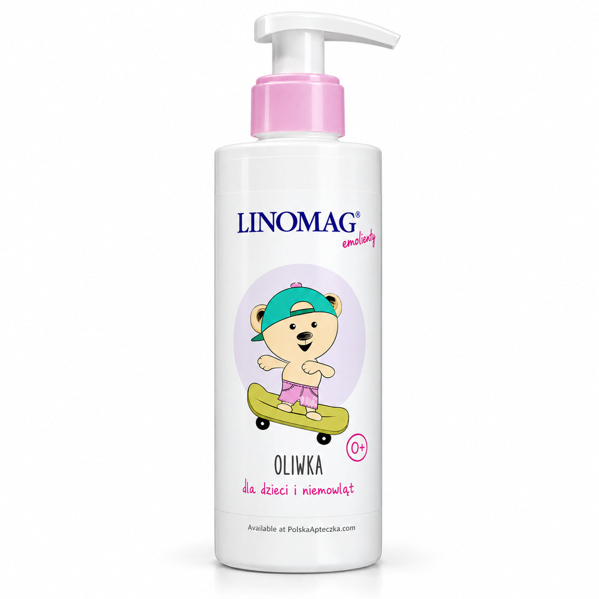 Linomag Baby & Kids Body Oil 200 ml - Ziołolek – product on a white background