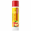 SOS Nourishing Lip Balm – Peach Sorbet SPF 15 – Eveline on white / balsam do ust Peach Sorbet SPF 15 Eveline na białym tle