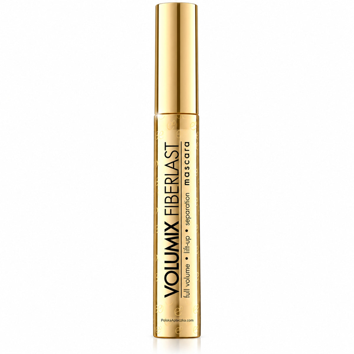 Volumix Fiberlast Volume, Lift & Separation Mascara – Black 9 ml by Eveline on white / Volumix Fiberlast – tusz pogrubiająco-unosząco-rozdzielający, czarny 9 ml na białym tle