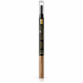 Brow Styler 3-in-1 Multifunction eyebrow pencil 01 Medium Brown by Eveline on white / kredka do brwi 01 Medium Brown – średni brąz na białym tle