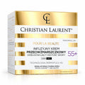 55+ Infusion Anti-Wrinkle Day and Night Cream, 50 ml – Christian Laurent on white / Infuzyjny krem przeciwzmarszczkowy 55+ na białym tle