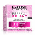 Perfect Bright Brightening Renewal Night Cream, 50 ml – Eveline on white / Rozświetlający krem na noc na białym tle