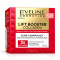 Lift Booster Collagen 50+ Firming Wrinkle-Filler Cream, 50 ml – Eveline on white / Silnie ujędrniający krem-wypełniacz zmarszczek 50+ na białym tle