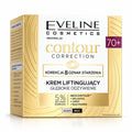 Contour Correction 70+ Nourishing Lifting Cream, 50 ml – Eveline on white / Głęboko odżywiający krem liftingujący 70+ na białym tle