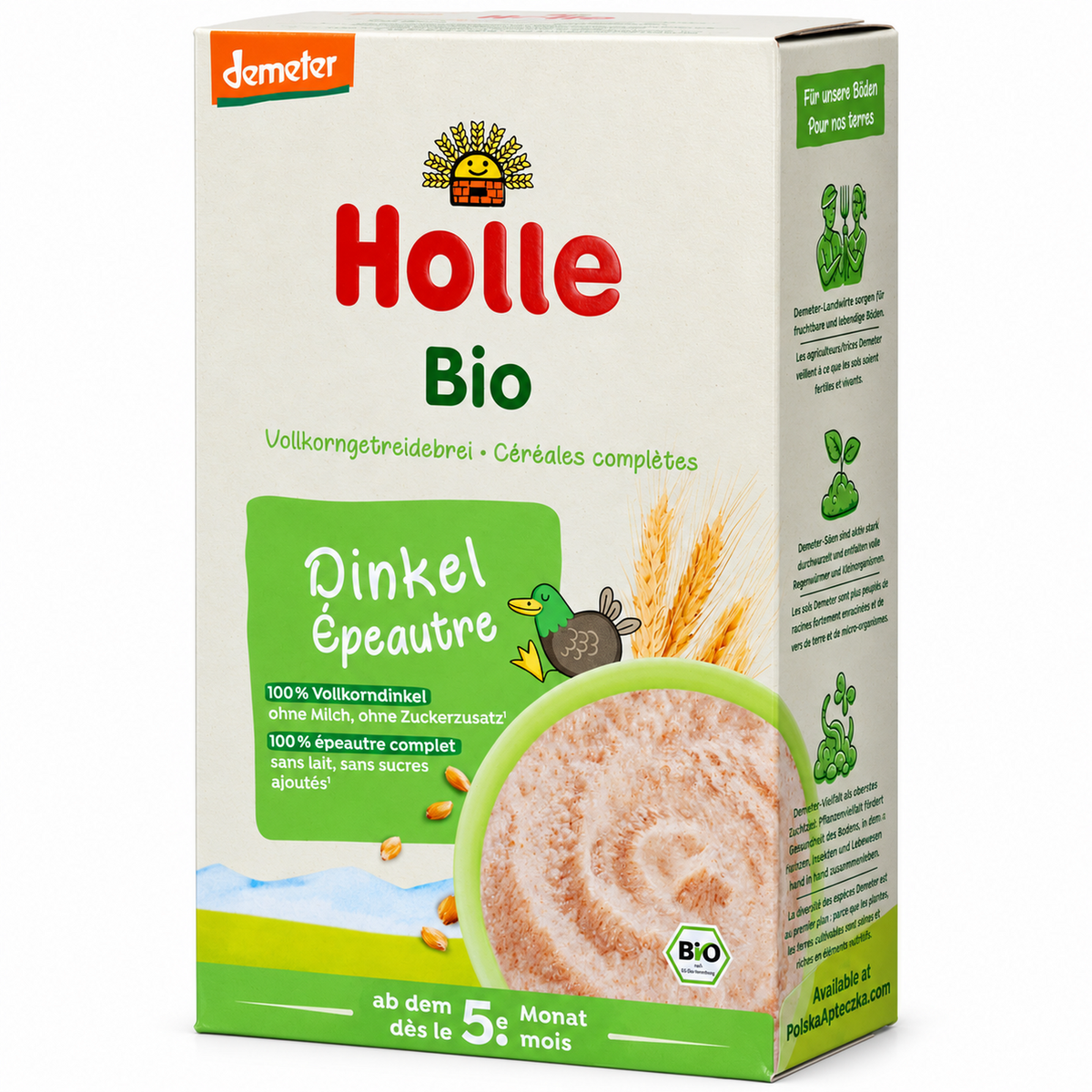 Holle Bio wholegrain spelt cereal 250 g