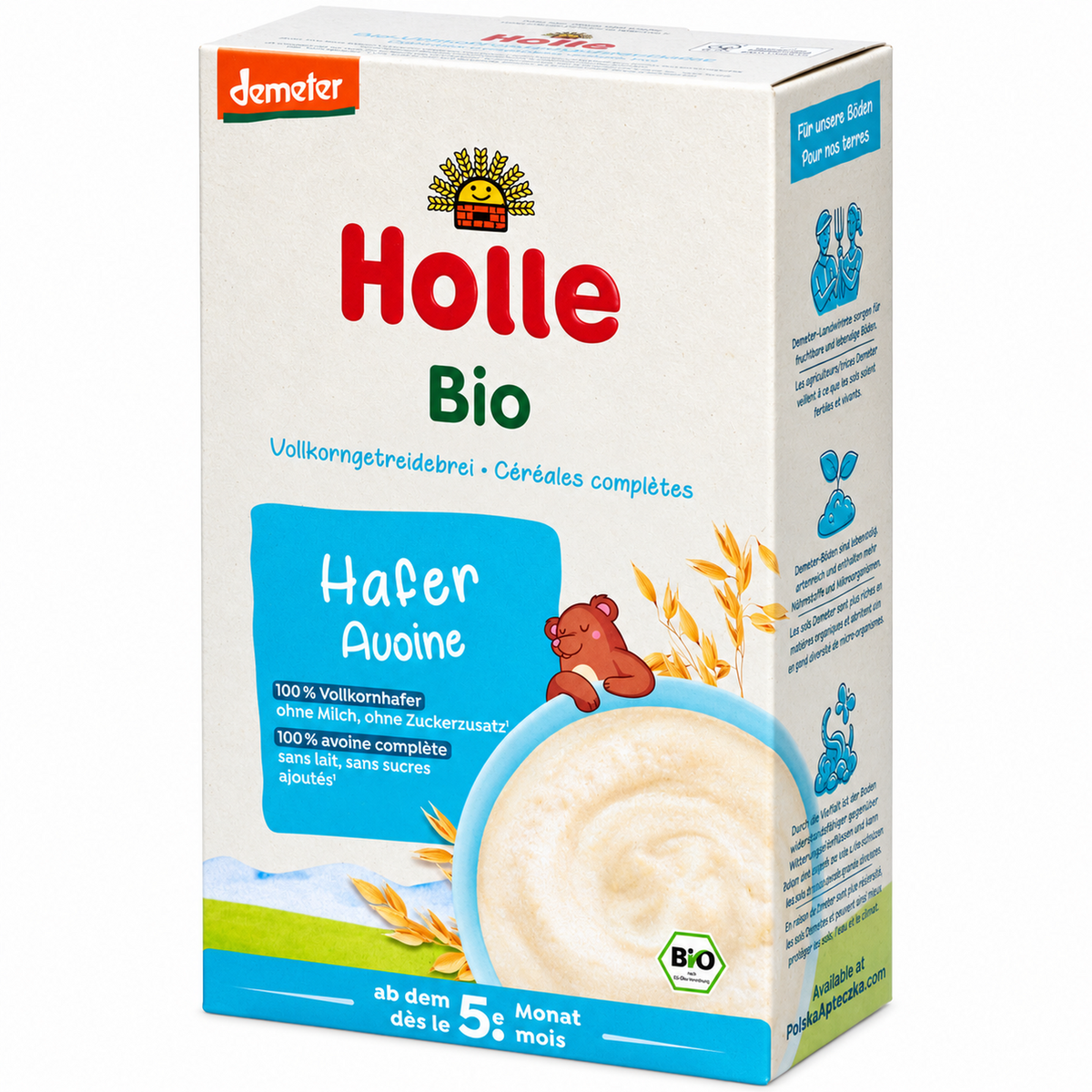 Holle Bio wholegrain oat cereal 250 g