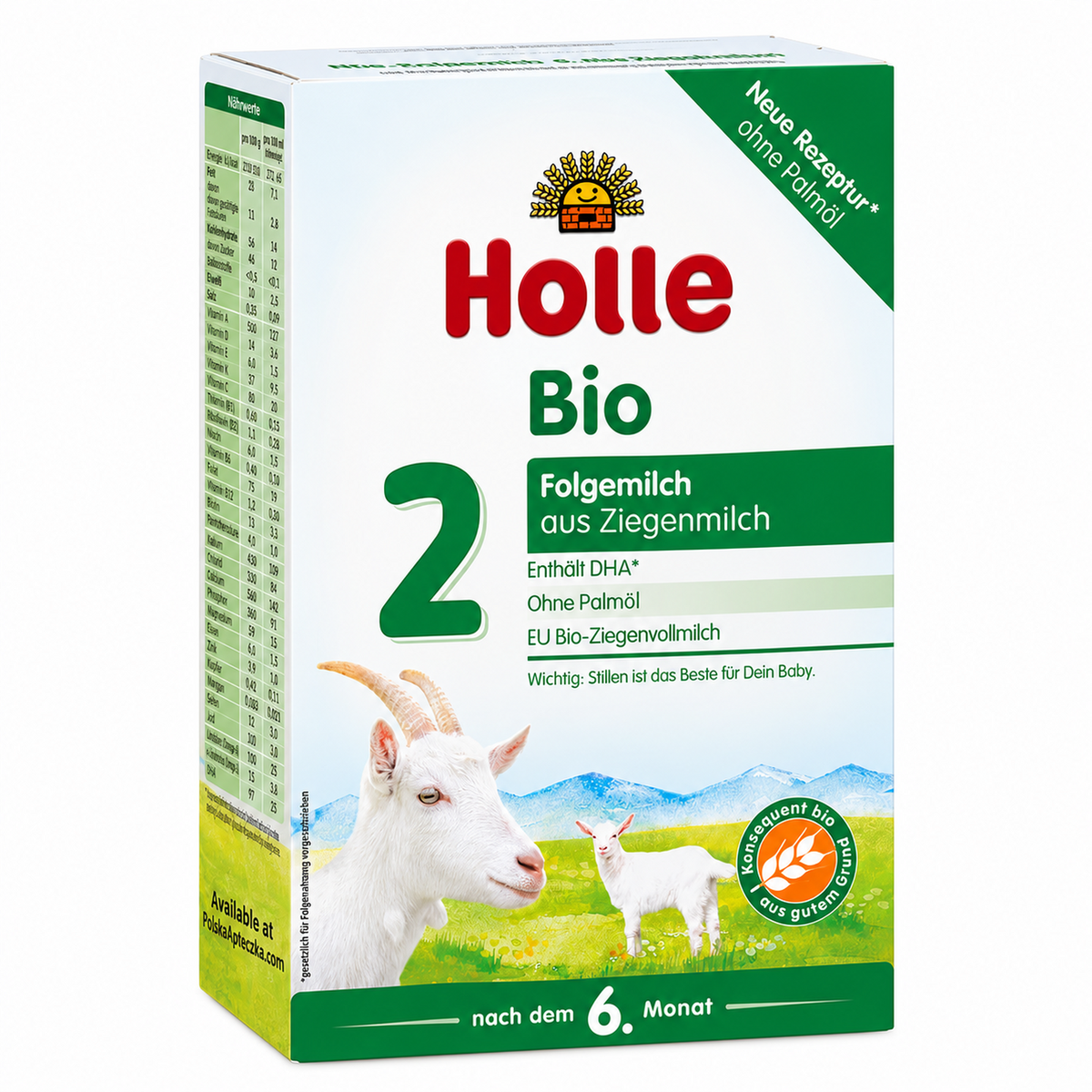 Holle Bio Stage 2 goat milk follow-on formula 400 g