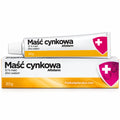 Aflofarm zinc oxide ointment 10% 20g – actual manufacturer packaging, premium white-background photo | Maść cynkowa Aflofarm 20g