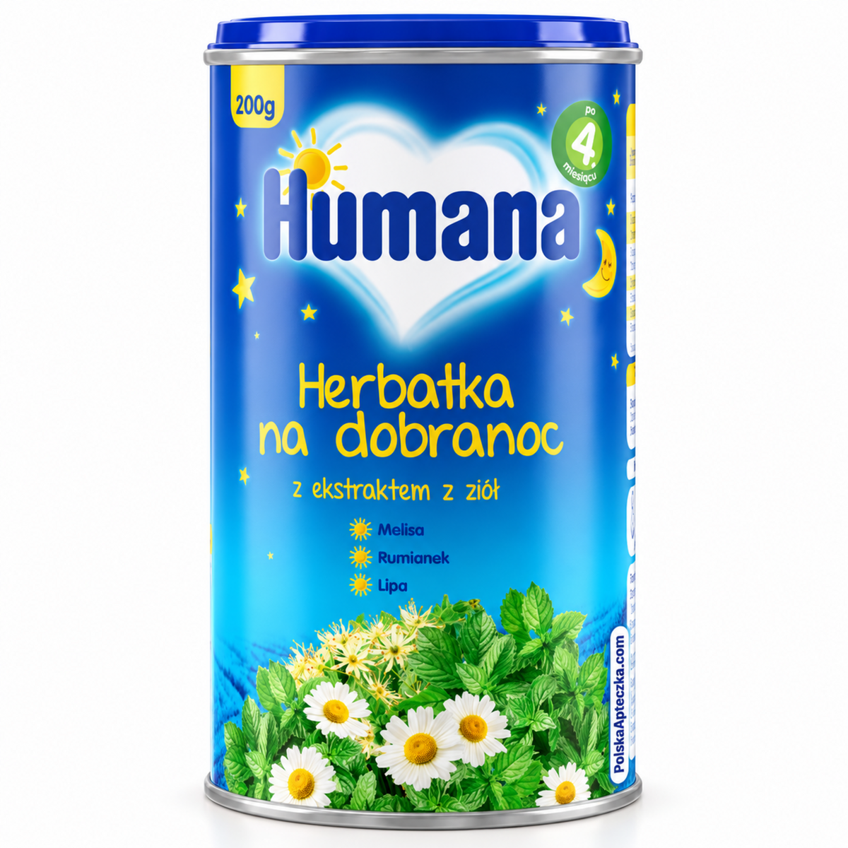 Bedtime Herbal Instant Tea 200 g – Humana / Herbatka na Dobranoc Instant 200 g – Humana