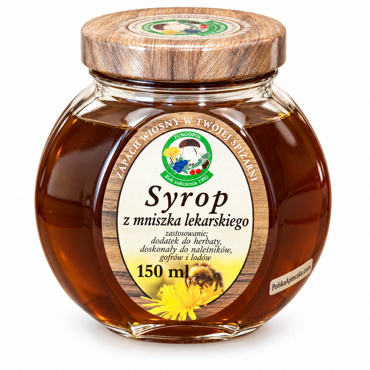 Dandelion Syrup 200 g – Fungopol / Syrop z Mniszka Lekarskiego 200 g – Fungopol