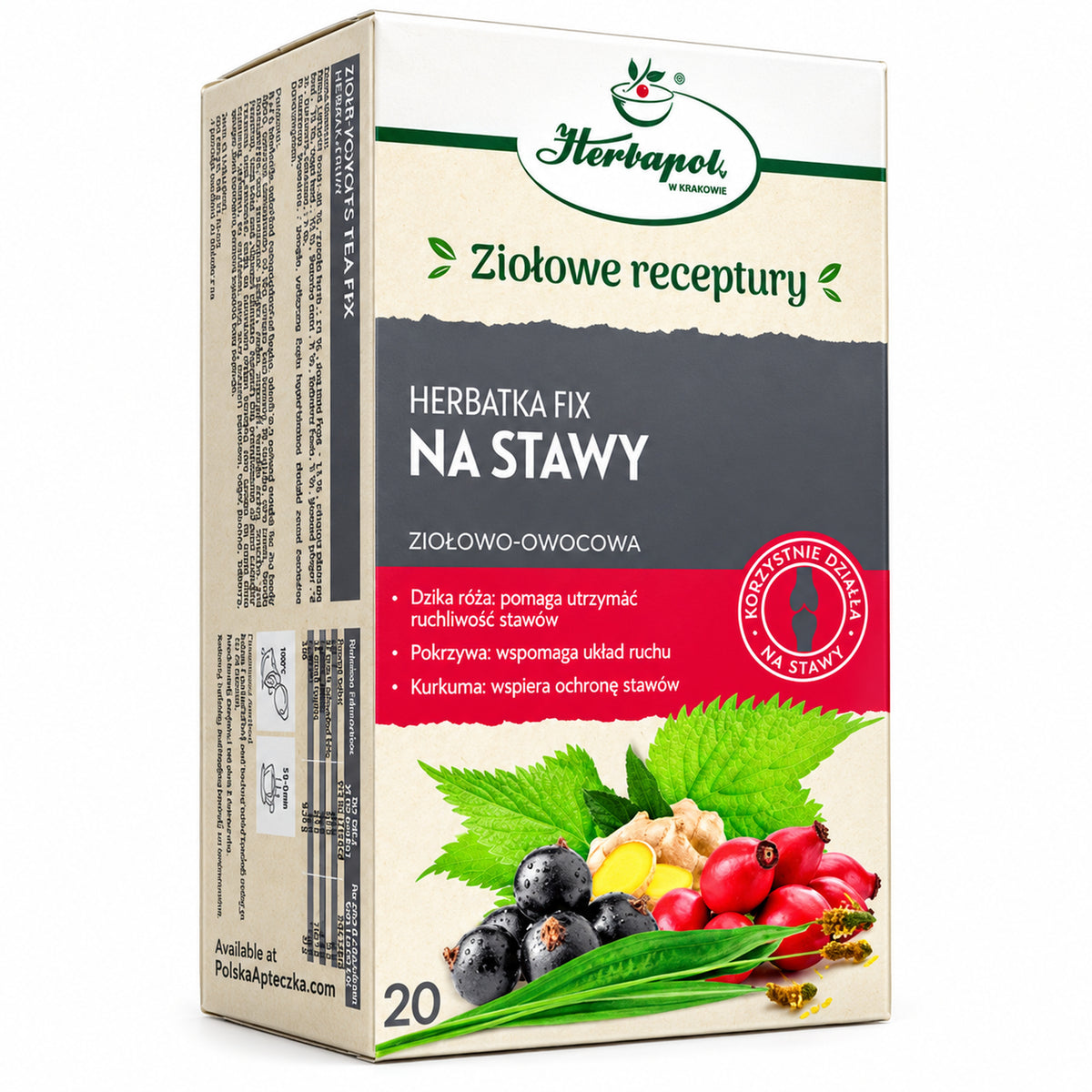 Joint Support Herbal Tea – 20 Tea Bags – Herbapol Krakow – premium hero image