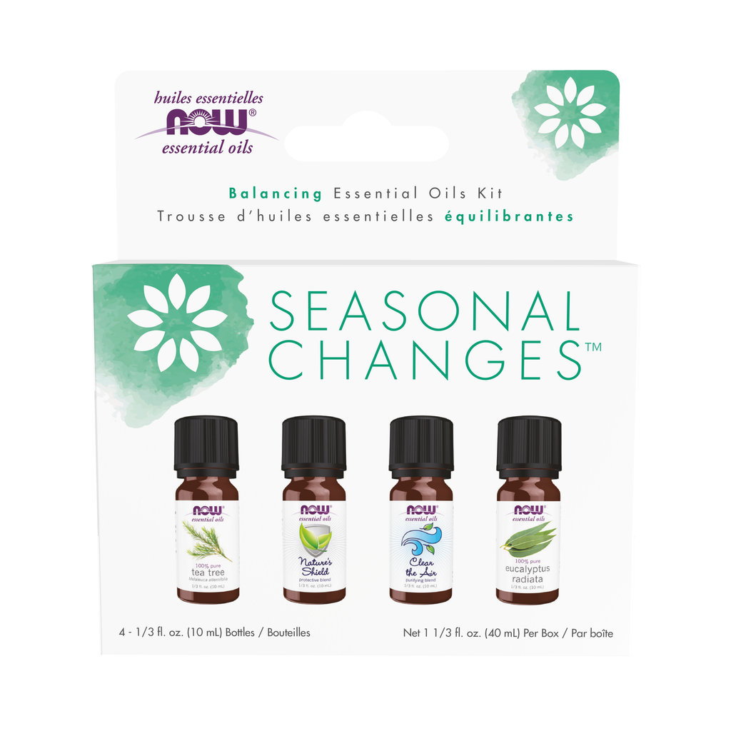 NOW Foods Seasonal Changes Balancing Oils Kit / Seasonal Changes Balancing olejki Kit