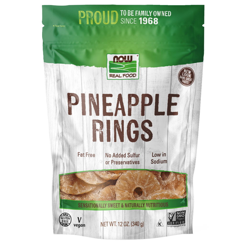 NOW Foods Pineapple Rings - 12 oz. / Pineapple Rings - 12 oz.